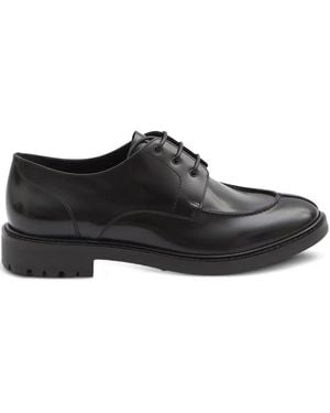 Saint Laurent Derbies À Lacets Lino - Noir
