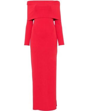 Alice + Olivia Abito Da Sera Coretta - Rosso