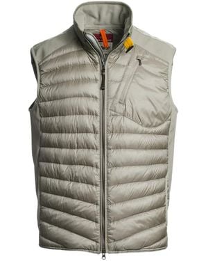 Parajumpers Zip-Fastening Quilted Gilet - Grey