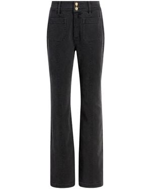 Cinq À Sept Dahlia Button Pocket Dorothea Trousers - Black