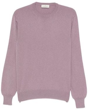 Bruno Manetti Fine-Knit Jumper - Purple