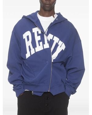 Spencer Badu Remix Zip-Up Hoodie - Blue