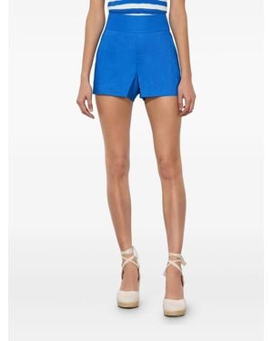 Alice + Olivia Short À Fermeture Boutonnée - Bleu