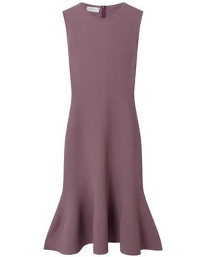 Stella McCartney Round Neck Sleeveless Dress - Purple