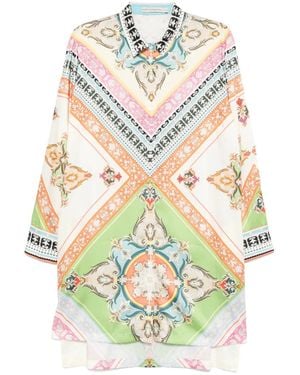 Mary Katrantzou Verona Shirt Dress - Gray