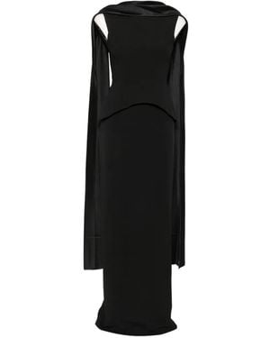 Solace London Annie Maxi Dress - Black