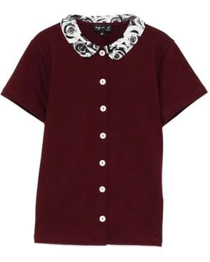 agnès b. Adele Shirt - Red