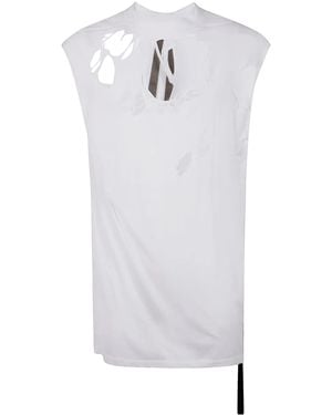 Rick Owens ジャージー Tシャツ - ホワイト