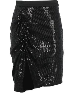 Vivienne Westwood Sequin Slit Skirt - Black