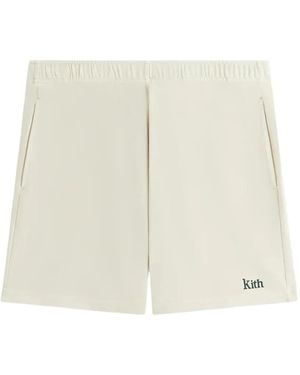 Kith Rayne Ii Logo-Print Shorts - White