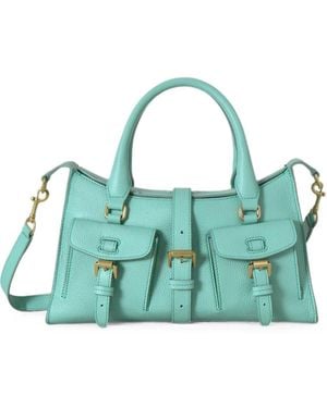Mulberry Roxanne Buckle-Detail Shoulder Bag - Green