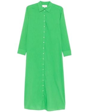 Xirena Boden Midi Shirt Dress in Green | Lyst