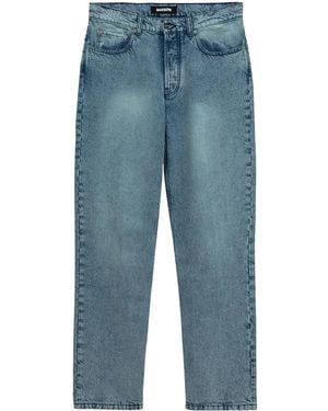 Barrow Seam-Embellished Jeans - Blue