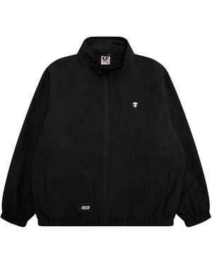 Aape By A Bathing Ape Jacke mit Logo-Stickerei - Schwarz