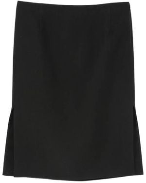 Fendi Midirock Mit Schlitz - Schwarz