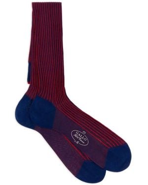 Gallo Striped Socks - Purple