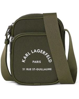 Karl Lagerfeld Borsa A Tracolla Rue St-Guillaume - Verde