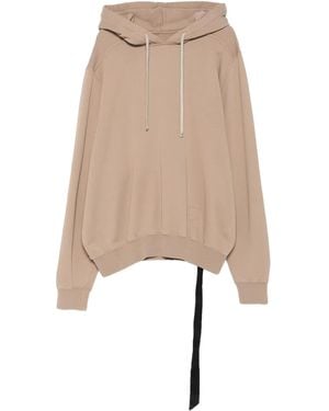 Rick Owens Drawstring Hoodie - Natural