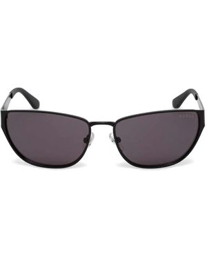 GUESS EYEWEAR Rectangle-Frame Sunglasses - Black