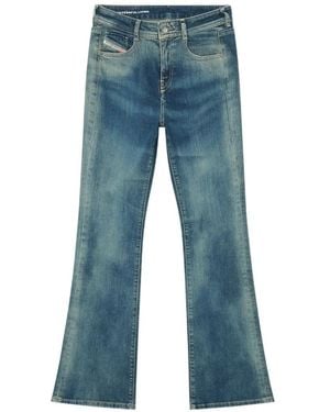 DIESEL Bootcut Jeans Low Waist 1969 D-Ebbey - Blue