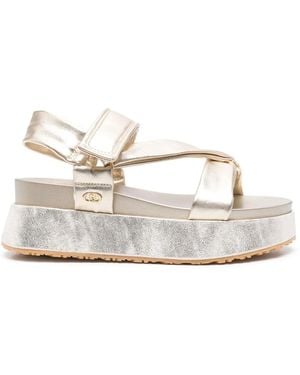 Liu Jo 40 Mm Sandalen Met Plateauzool - Wit