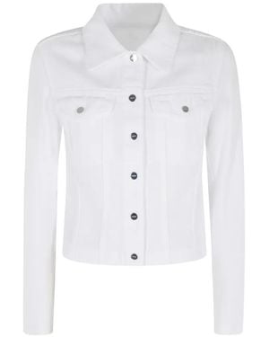 Dondup Collared Button Jacket - White