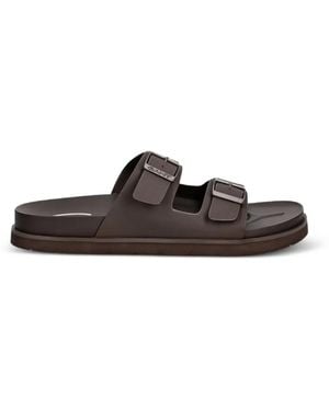 GANT Buckle-Fastening Slides - Brown