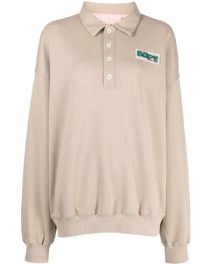 BAPY BY *A BATHING APE® Sweatshirt Mit Polokragen - Natur