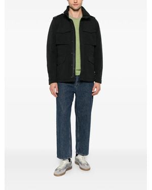 Aspesi Minifield Four-Pocket Epaulette Jacket - Black