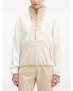 Columbia Sudadera Sequoia Groove Con Media Cremallera - Neutro