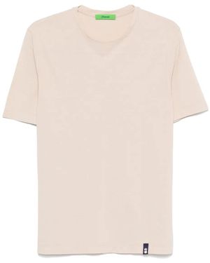 Drumohr Cotton T-Shirt - Natural