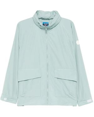 SPORT b. by agnès b. Logo-Patched Jacket - Blue