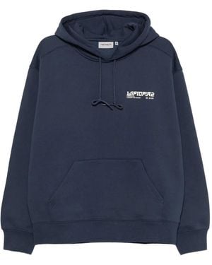 Carhartt Graphic-Print Hoodie - Blue