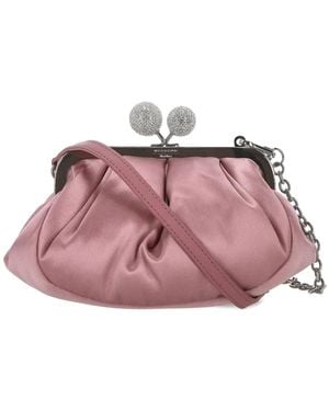 Weekend by Maxmara キスロック クラッチバッグ - ピンク