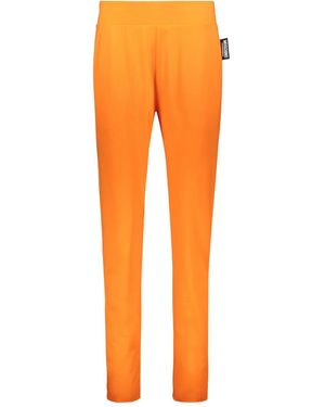 Moschino Pantalones con cinturilla elástica - Naranja