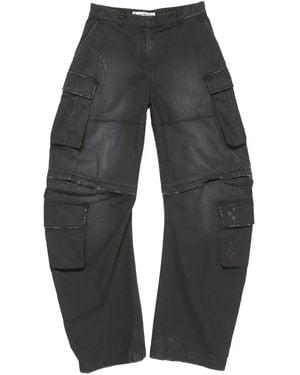 Acne Studios Cargo Palazzo Pants - Gray