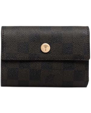 Joop! Cosma Check-Pattern Wallet - Black