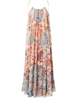 FARM Rio Maxi Boho Delhi Floral Dress - White