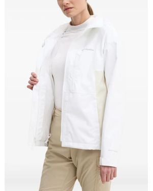 Columbia Hikebound Hooded Lightweight Jacket - White