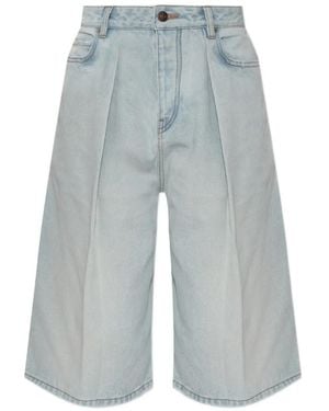 Balenciaga Pleated Shorts - Blue