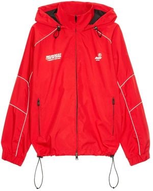 MSGM Hooded Jacket - Red