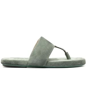 Marsèll Spanciata Infradito Leather Sandals - Green