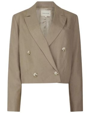 Loulou Blazer Chagos Con Doble Botonadura - Neutro