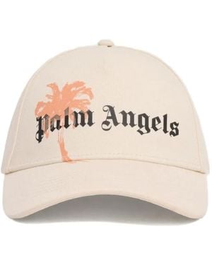 Palm Angels Cappello Da Baseball Palm Hollywood - Neutro