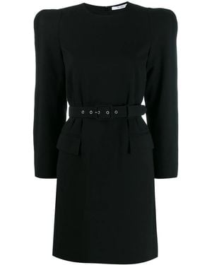Givenchy Belted Structured Dress - Black