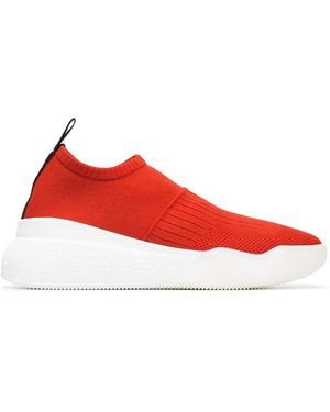 Stella McCartney Loop Sock Sneakers - Red