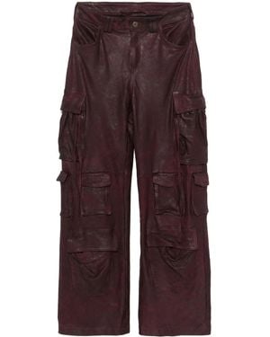 Salvatore Santoro Pantalones Cargo - Morado
