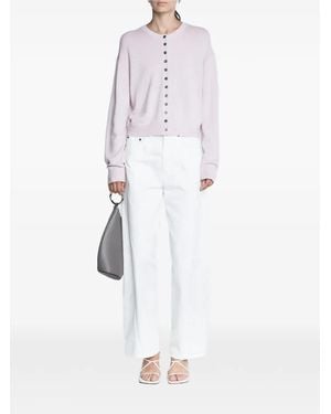 Maria McManus Tiny Button Cardigan - White