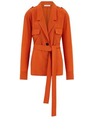Ferragamo Deconstructed Blazer - Orange