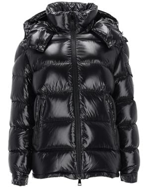 Moncler Hooded Puffer Jacket - Black